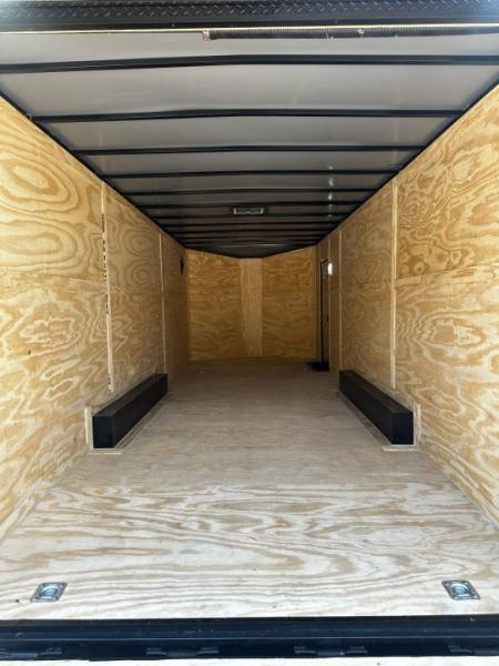 New 2026 Luxe 8.5x24 Car Hauler-5200LB Torsion Axle--Blackout-Enclosed Car Hauler