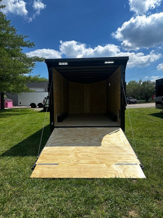 New 2026 Luxe 8.5x16 Car Hauler-5200LB Torsion Axle-Blackout