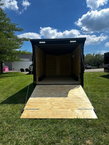 New 2026 Luxe 8.5x16 Car Hauler-5200LB Torsion Axle-Blackout
