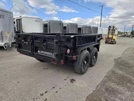 New 2027 Iron Bull 5x10 10k Mini Dump Trailer