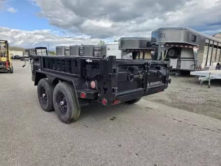 New 2027 Iron Bull 5x10 10k Mini Dump Trailer