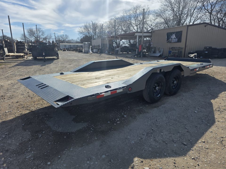 New 2026-Norstar-102-X-6+16-Iron-Bull-TWB-–-HD-8″-I-Beam-Bumper-Pull-Tilt-Trailer,-Drive-Over-Fenders,-Gravity-up/down-Tilt-Trailer,-17.5-16ply,-16k-base-111464