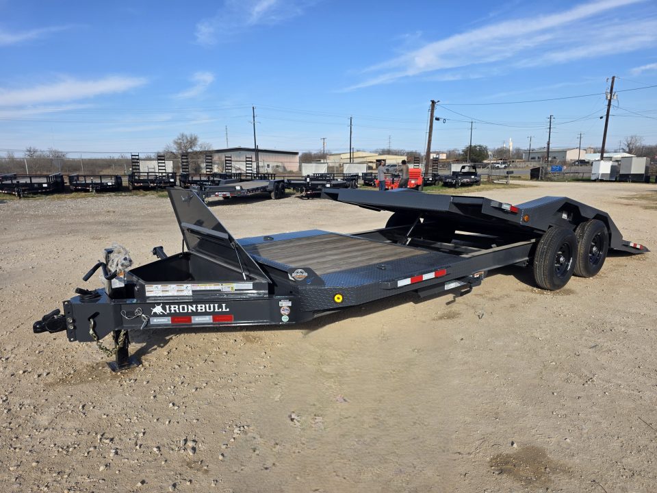 New 2026-Norstar-102-X-6+16-Iron-Bull-TWB-–-HD-8″-I-Beam-Bumper-Pull-Tilt-Trailer,-Drive-Over-Fenders,-Gravity-up/down-Tilt-Trailer,-17.5-16ply,-16k-base-111464
