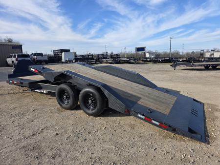 New 2026-Norstar-102-X-6+16-Iron-Bull-TWB-–-HD-8″-I-Beam-Bumper-Pull-Tilt-Trailer,-Drive-Over-Fenders,-Gravity-up/down-Tilt-Trailer,-17.5-16ply,-16k-base-111464