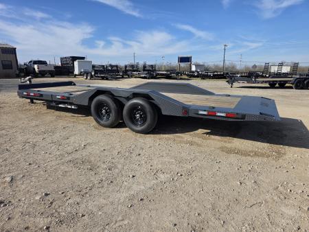 New 2026-Norstar-102-X-6+16-Iron-Bull-TWB-–-HD-8″-I-Beam-Bumper-Pull-Tilt-Trailer,-Drive-Over-Fenders,-Gravity-up/down-Tilt-Trailer,-17.5-16ply,-16k-base-111464