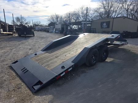 New 2026-Norstar-102-X-6+16-Iron-Bull-TWB-–-HD-8″-I-Beam-Bumper-Pull-Tilt-Trailer,-Drive-Over-Fenders,-Gravity-up/down-Tilt-Trailer,-17.5-16ply,-16k-base-111464