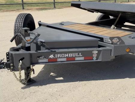 New 2026-Norstar-102-X-6+16-Iron-Bull-TWB-–-HD-8″-I-Beam-Bumper-Pull-Tilt-Trailer,-Drive-Over-Fenders,-Gravity-up/down-Tilt-Trailer,-17.5-16ply,-16k-base-111464