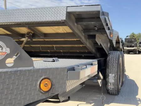 New 2026-Norstar-102-X-6+16-Iron-Bull-TWB-–-HD-8″-I-Beam-Bumper-Pull-Tilt-Trailer,-Drive-Over-Fenders,-Gravity-up/down-Tilt-Trailer,-17.5-16ply,-16k-base-111464
