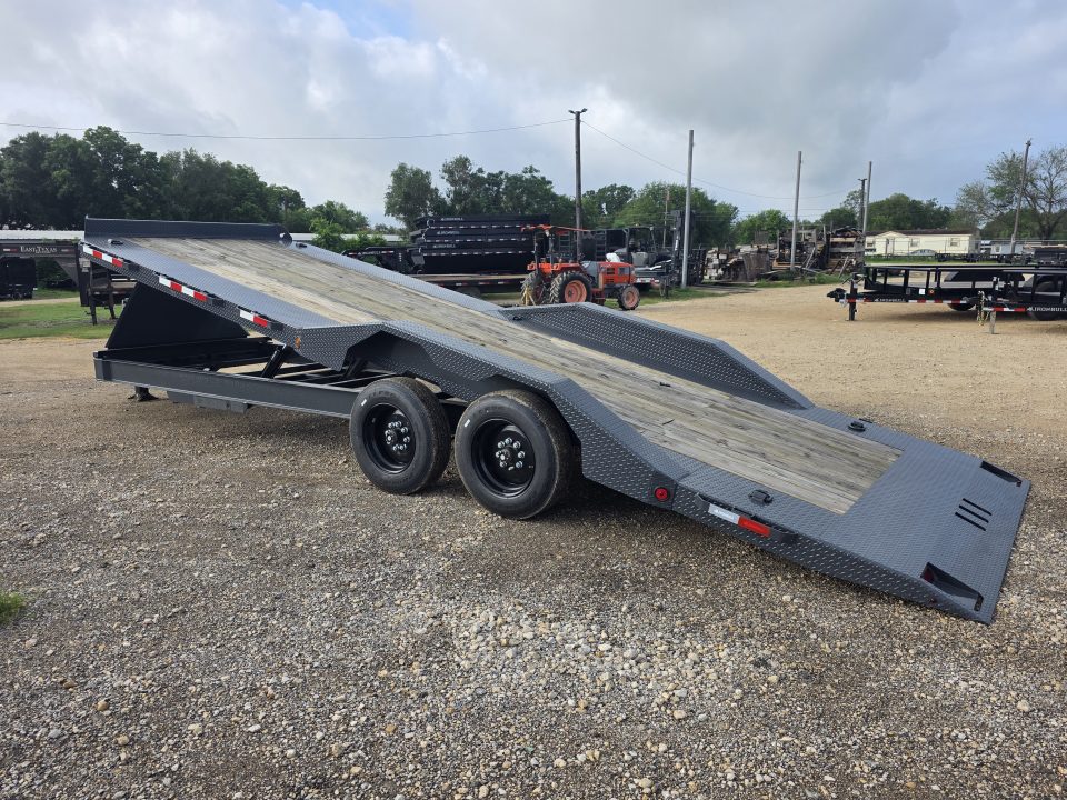 New 2026-Norstar-102-x-24-Iron-Bull-TWB-–-HD-8″-I-Beam-Bumper-Pull-Tilt-Trailer,-Hdy.-Jack,-Full-Deck-Power-Tilt-Up/Down,-Drive-Over-Fenders,-17.5,-16ply,-16k-base-105279