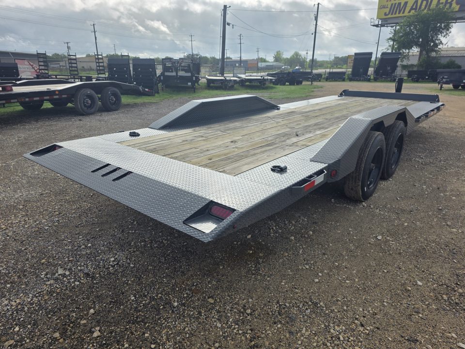 New 2026-Norstar-102-x-24-Iron-Bull-TWB-–-HD-8″-I-Beam-Bumper-Pull-Tilt-Trailer,-Hdy.-Jack,-Full-Deck-Power-Tilt-Up/Down,-Drive-Over-Fenders,-17.5,-16ply,-16k-base-105279
