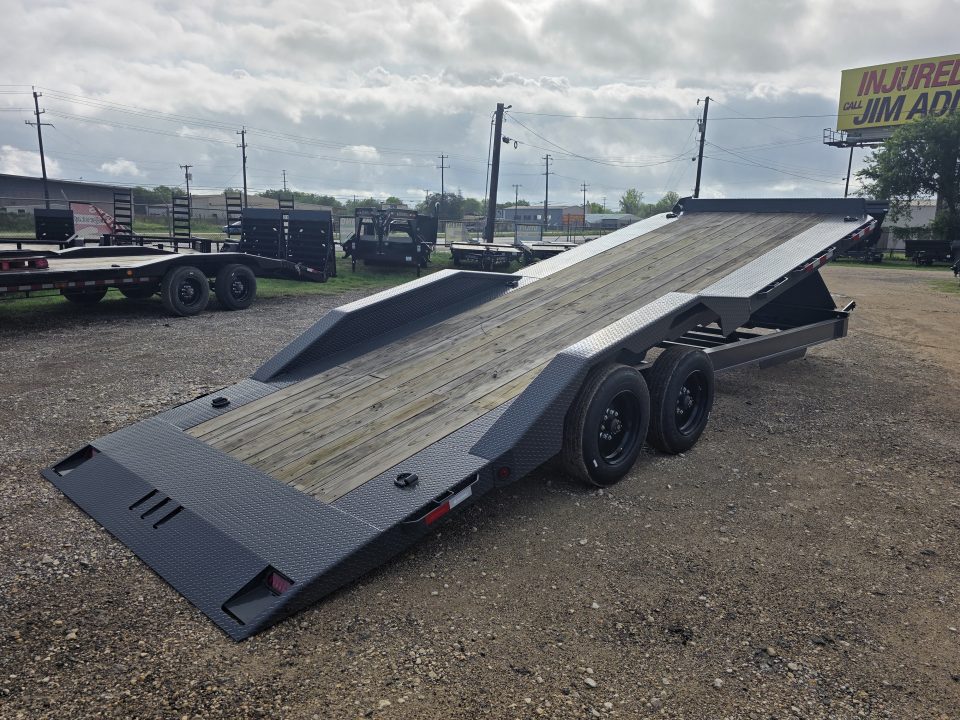 New 2026-Norstar-102-x-24-Iron-Bull-TWB-–-HD-8″-I-Beam-Bumper-Pull-Tilt-Trailer,-Hdy.-Jack,-Full-Deck-Power-Tilt-Up/Down,-Drive-Over-Fenders,-17.5,-16ply,-16k-base-105279
