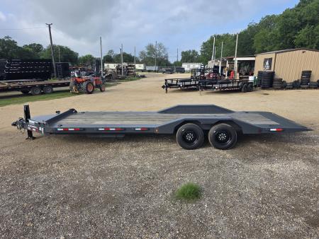 New 2026-Norstar-102-x-24-Iron-Bull-TWB-–-HD-8″-I-Beam-Bumper-Pull-Tilt-Trailer,-Hdy.-Jack,-Full-Deck-Power-Tilt-Up/Down,-Drive-Over-Fenders,-17.5,-16ply,-16k-base-105279