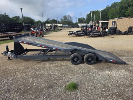 New 2026-Norstar-102-x-24-Iron-Bull-TWB-–-HD-8″-I-Beam-Bumper-Pull-Tilt-Trailer,-Hdy.-Jack,-Full-Deck-Power-Tilt-Up/Down,-Drive-Over-Fenders,-17.5,-16ply,-16k-base-105279