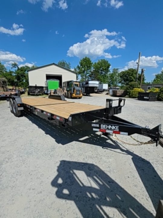 New 2026 Behnke Super duty tilt Equipment Trailer