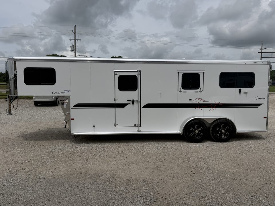 New 2027 Sundowner 2+1 Gooseneck Horse Trailer