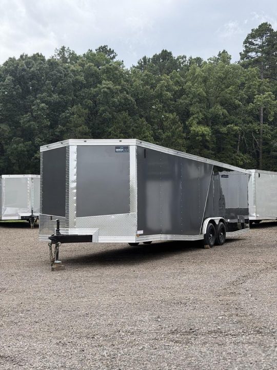 New 2026 Cynergy 2 8.5x28ft Charcoal/Black 6ft6 interior height Cargo / Enclosed Trailer