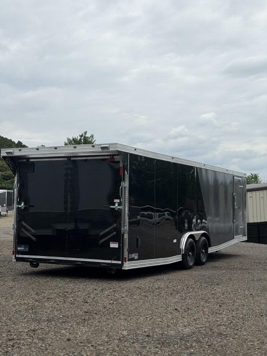 New 2026 Cynergy 2 8.5x28ft Charcoal/Black 6ft6 interior height Cargo / Enclosed Trailer