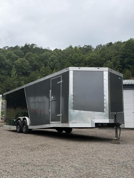 New 2026 Cynergy 2 8.5x28ft Charcoal/Black 6ft6 interior height Cargo / Enclosed Trailer