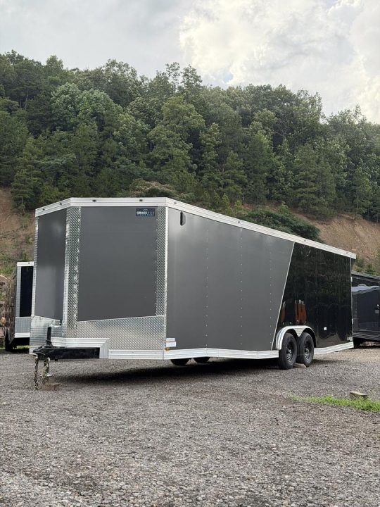 New 2026 Cynergy 2 8.5x28ft Charcoal/Black 7ft interior height Cargo / Enclosed Trailer