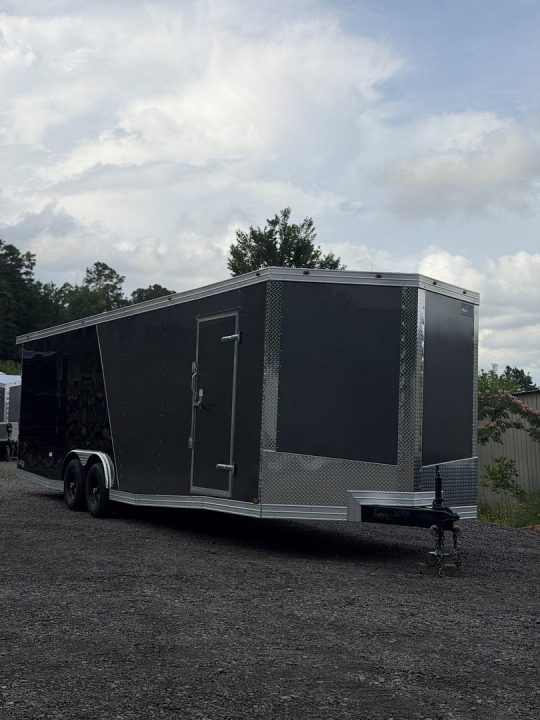 New 2026 Cynergy 2 8.5x28ft Charcoal/Black 7ft interior height Cargo / Enclosed Trailer