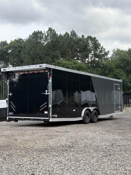 New 2026 Cynergy 2 8.5x28ft Charcoal/Black 7ft interior height Cargo / Enclosed Trailer