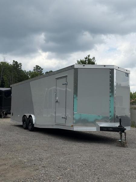 New 2026 Cynergy 2 8.5x28ft Dove Gray/Silver 7ft interior height Cargo / Enclosed Trailer