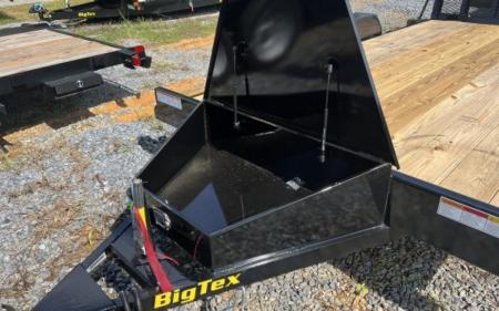 New 2027 Big Tex Trailers 35UT (7 x 14) BLACK BI-FOLD RAMPGATE Utility Trailer