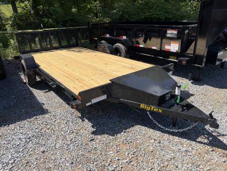 New Big Tex 35UT 2995# (7 x 14) BLACK BI-FOLD RAMPGATE TOOL BOX