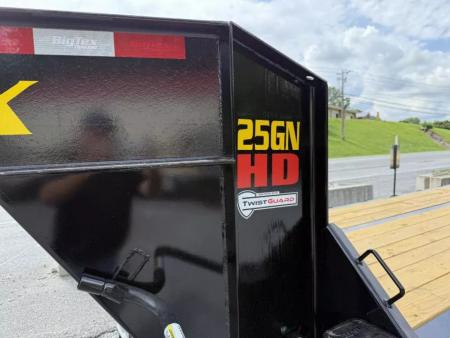 New 2026 Big Tex Trailers 25GN 102" x 25 + 5 Gooseneck Equipment Trailer