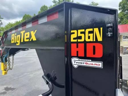 New 2026 Big Tex Trailers 25GN 102" x 25 + 5 Gooseneck Equipment Trailer