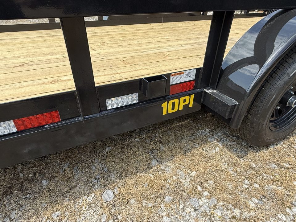 New 2026 Big Tex 10PI 20’ Utility Trailer, 9990 GVWR, SPRING ASSIST GATE