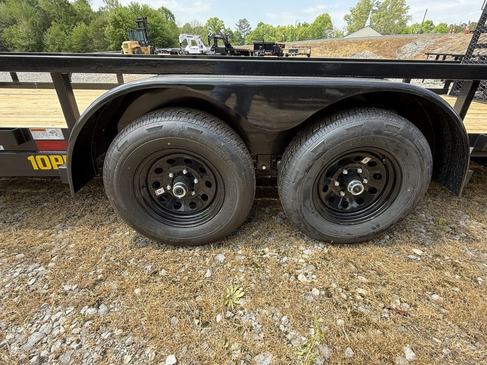New 2026 Big Tex 10PI 20’ Utility Trailer, 9990 GVWR, SPRING ASSIST GATE