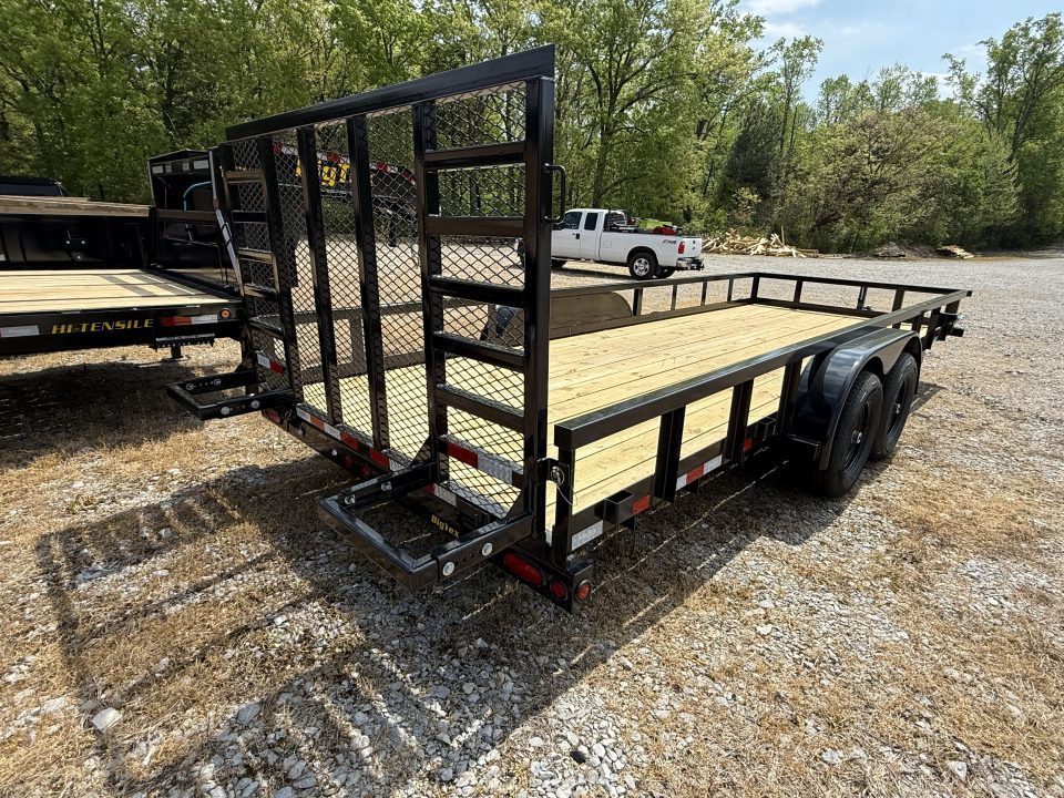 New 2026 Big Tex 10PI 20’ Utility Trailer, 9990 GVWR, SPRING ASSIST GATE