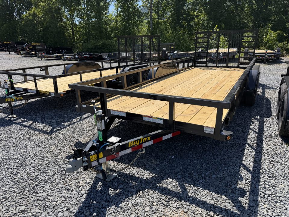 New 2026 Big Tex 10PI 20’ Utility Trailer, 9990 GVWR, SPRING ASSIST GATE