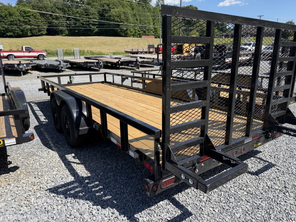 New 2026 Big Tex 10PI 20’ Utility Trailer, 9990 GVWR, SPRING ASSIST GATE