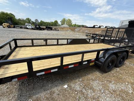 New 2026 Big Tex 10PI 20’ Utility Trailer, 9990 GVWR, SPRING ASSIST GATE