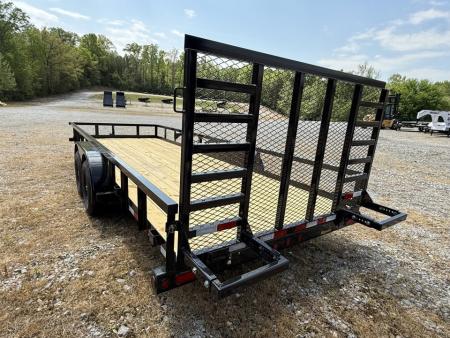 New 2026 Big Tex 10PI 20’ Utility Trailer, 9990 GVWR, SPRING ASSIST GATE