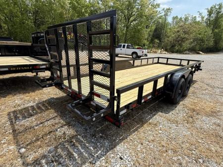 New 2026 Big Tex 10PI 20’ Utility Trailer, 9990 GVWR, SPRING ASSIST GATE