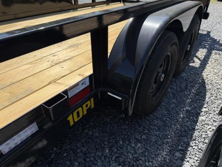 New 2026 Big Tex 10PI 20’ Utility Trailer, 9990 GVWR, SPRING ASSIST GATE