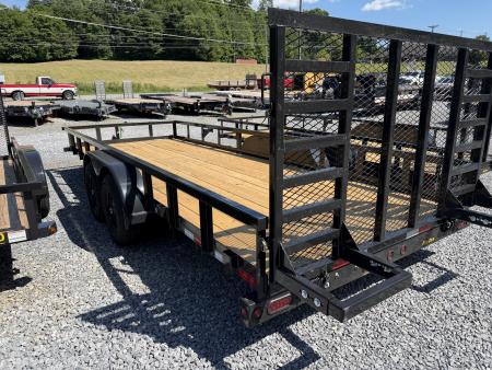 New 2026 Big Tex 10PI 20’ Utility Trailer, 9990 GVWR, SPRING ASSIST GATE