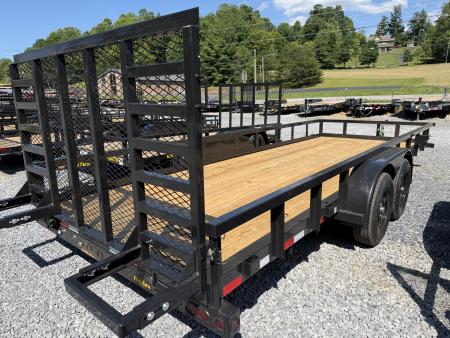 New 2026 Big Tex 10PI 20’ Utility Trailer, 9990 GVWR, SPRING ASSIST GATE