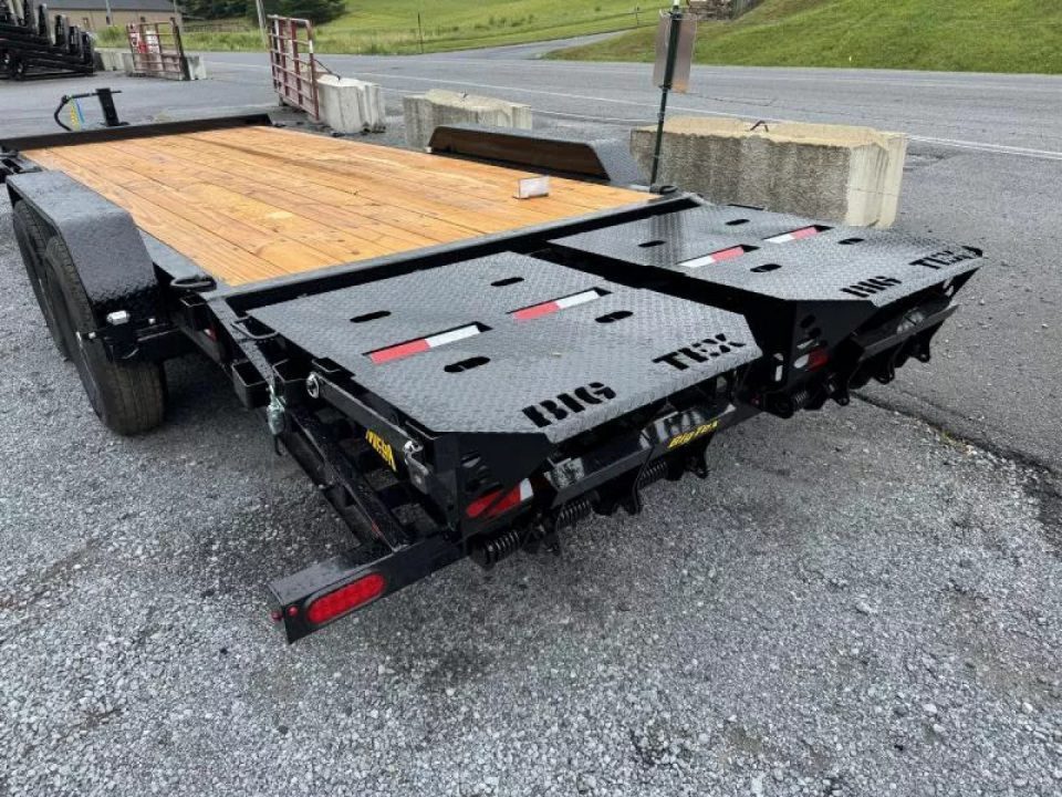 New 2026 Big Tex 14EH Equipment Trailer 15.4K G.V.W.R. MEGA RAMPS 18’
