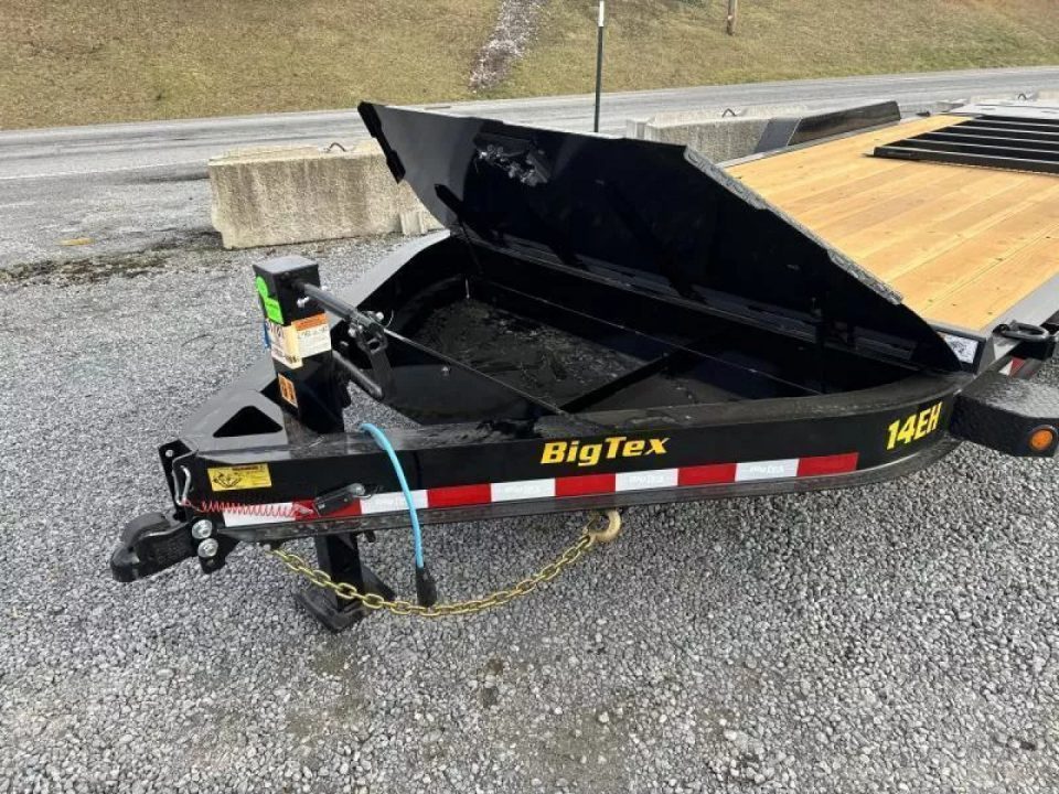 New 2026 Big Tex 14EH Equipment Trailer 15.4K G.V.W.R. MEGA RAMPS 18’