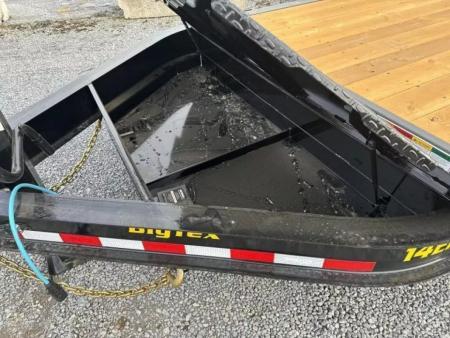 New 2026 Big Tex 14EH Equipment Trailer 15.4K G.V.W.R. MEGA RAMPS 18’