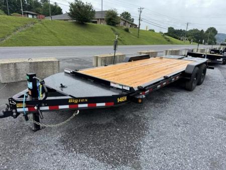 New 2026 Big Tex 14EH Equipment Trailer 15.4K G.V.W.R. MEGA RAMPS 18’