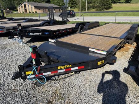 New 2026 Big Tex 16TI Tilt Trailer 22’ 17.6K G.V.W.R. LARGE TOOL BOX, FORK HOLDERS