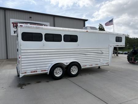 Used 2003 Bloomer 3 Horse Trailer