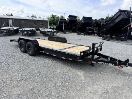 New 2027 PJ Trailers 7X20 GRAVITY TILT 16K GVWR Equipment Trailer