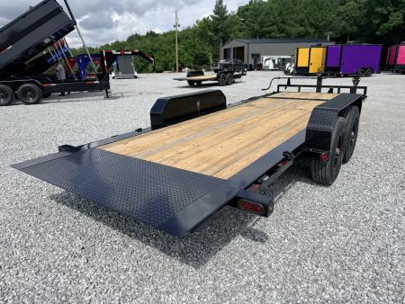 New 2027 PJ Trailers 7X20 GRAVITY TILT 16K GVWR Equipment Trailer