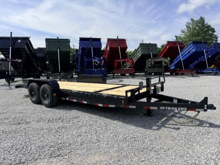 New 2027 PJ Trailers 7X20 GRAVITY TILT 16K GVWR Equipment Trailer